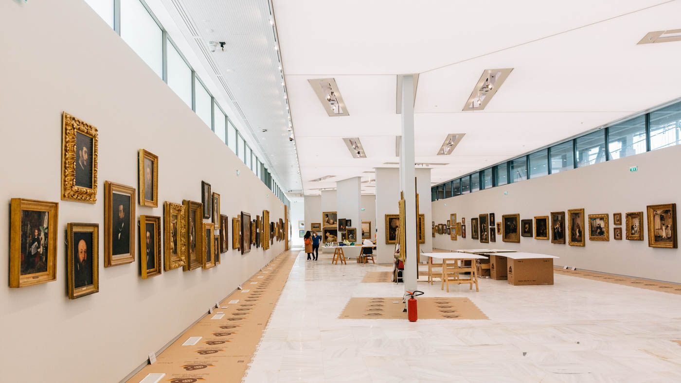 The National Gallery of Greece in Athens, one of our recent project